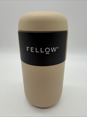 NWT Fellow 12 oz Carter Move Travel Mug with Splash Guard Sand Dune